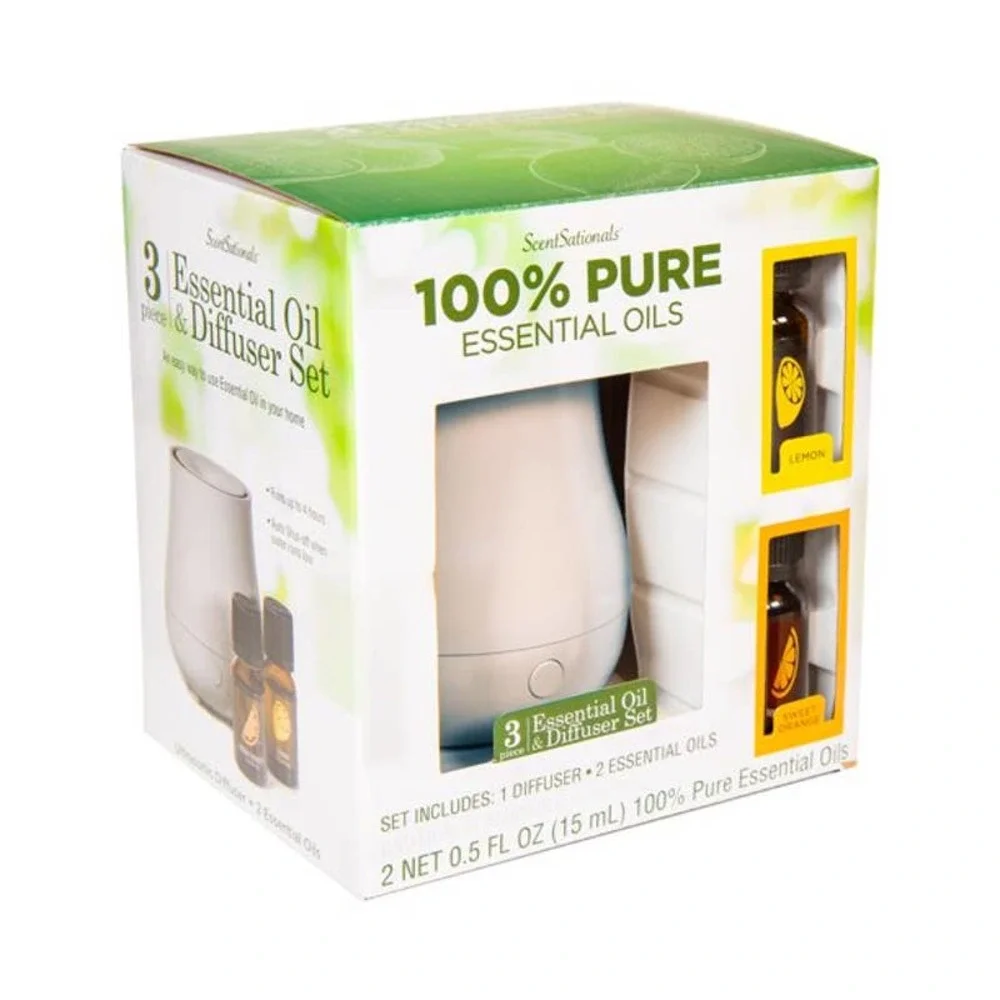ScentSationals Essential Oils and Diffuser Set